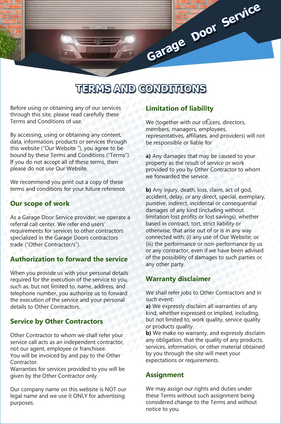 Eagle Garage Door Service Pomona, NY 845-421-6759